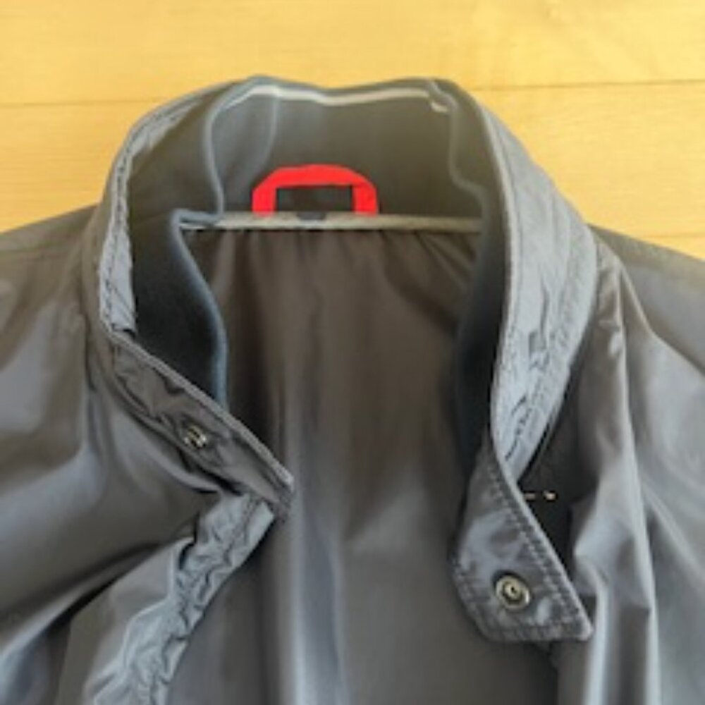 FAY - NYLON BOMBER JACKET - MEN'S MEDIUM - NAVY BLUE - NEW - Picture 3 of 15